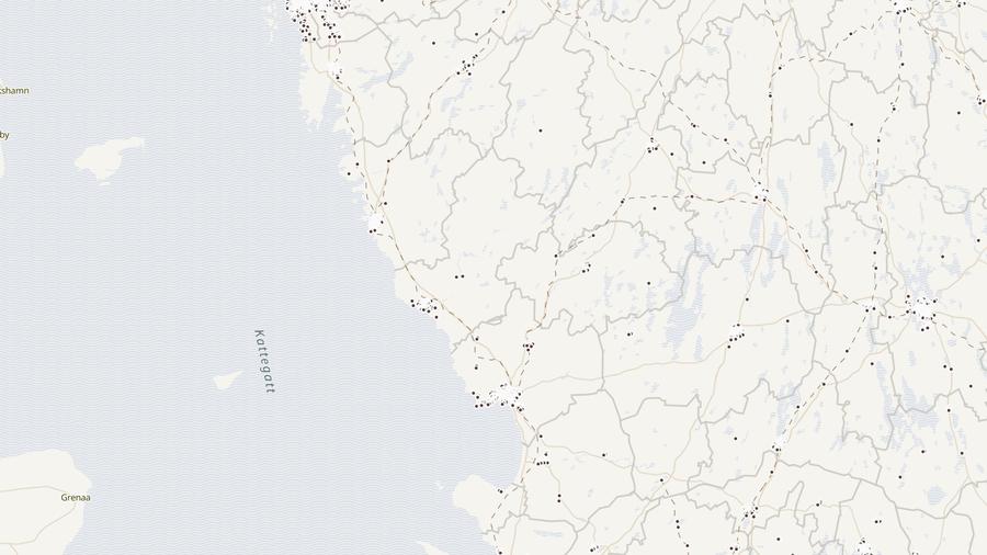 Punktkarta över skyddsrum