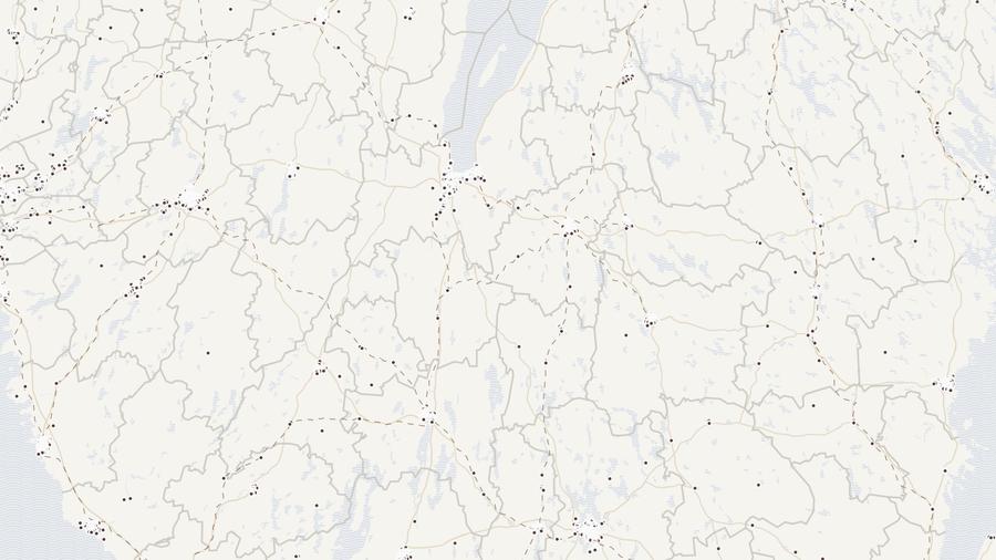 Punktkarta över skyddsrum