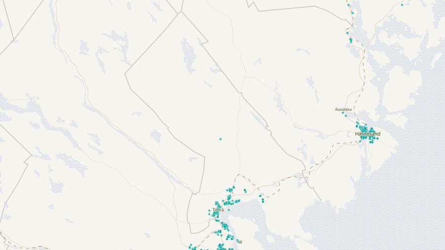 Punktkarta över skyddsrum