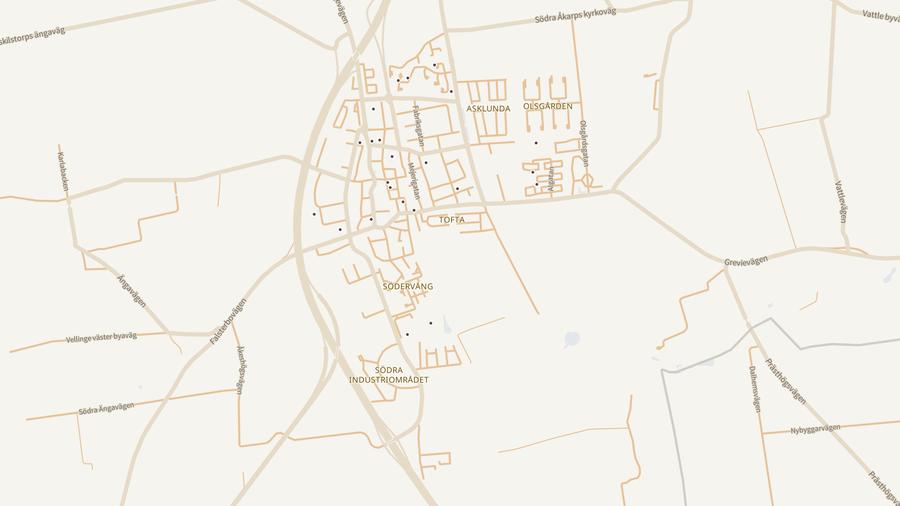 Punktkarta över skyddsrum