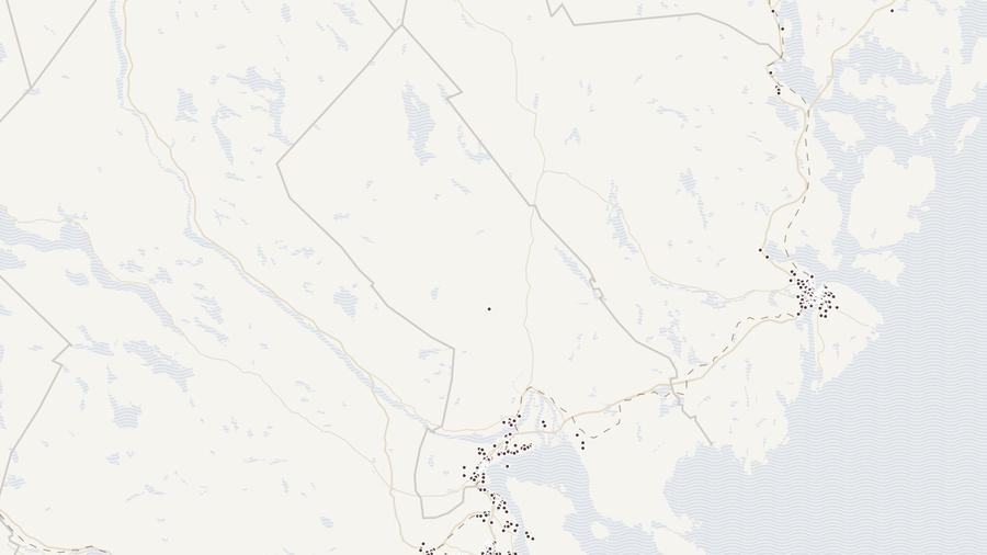 Punktkarta över skyddsrum