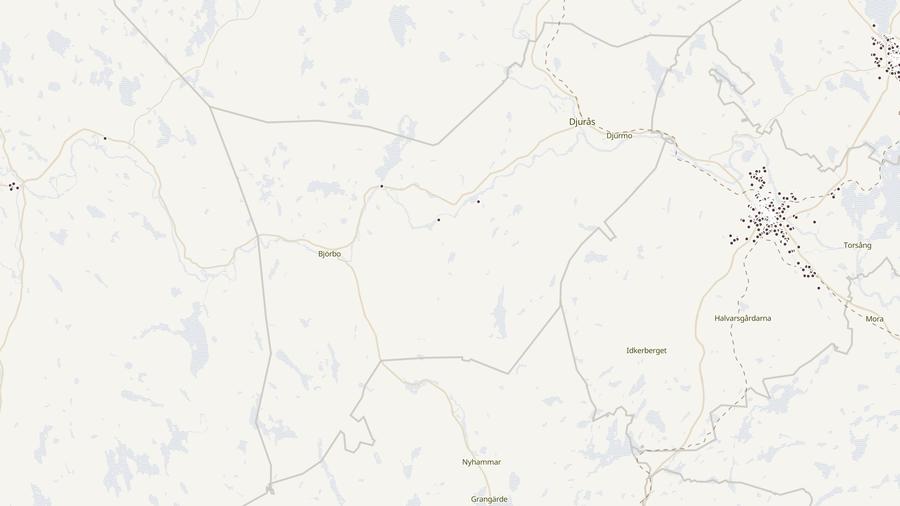 Punktkarta över skyddsrum