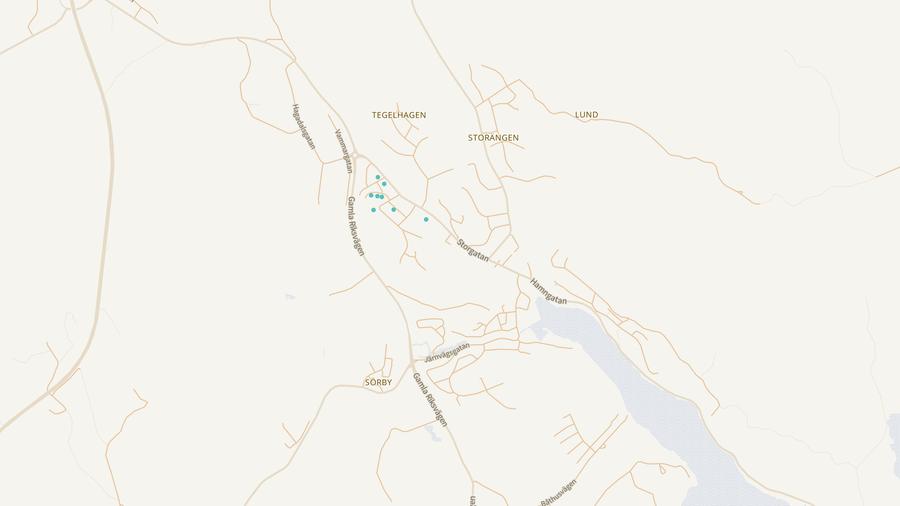 Punktkarta över skyddsrum