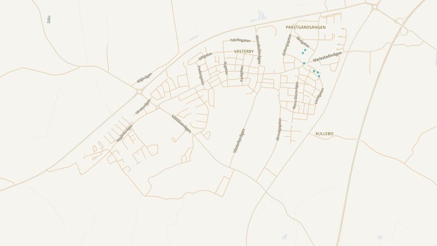 Punktkarta över skyddsrum