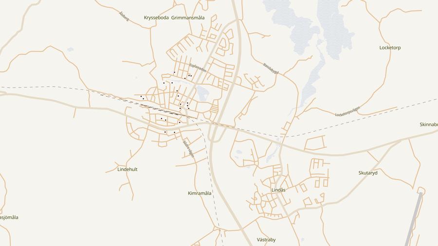 Punktkarta över skyddsrum
