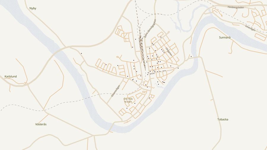 Punktkarta över skyddsrum