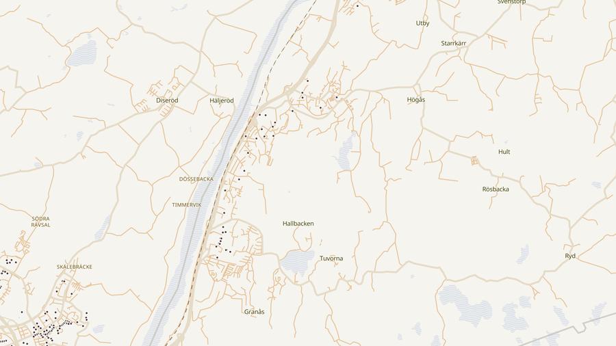 Punktkarta över skyddsrum