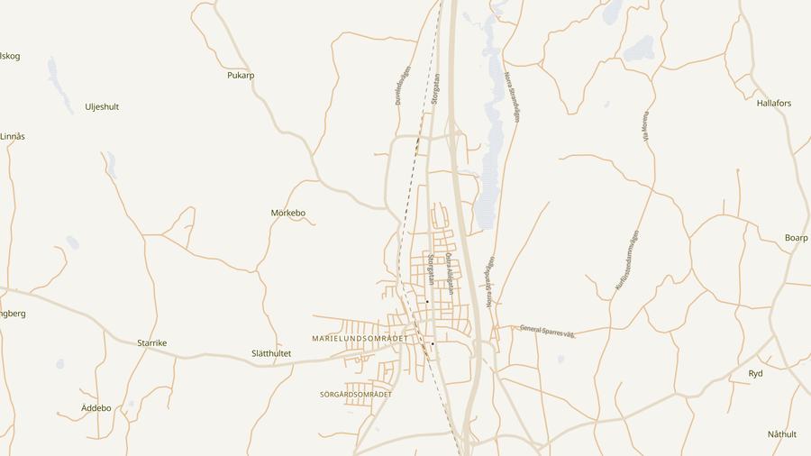 Punktkarta över skyddsrum