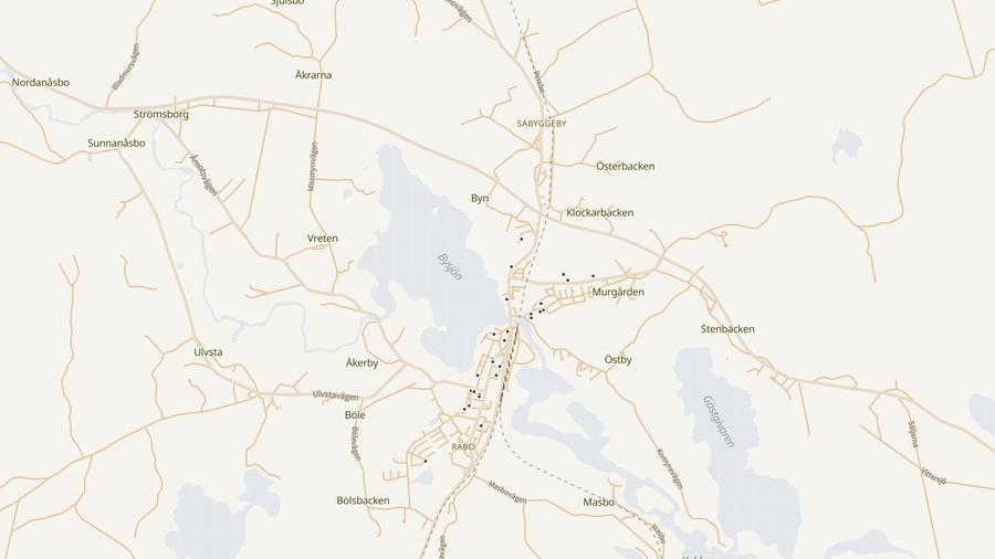 Punktkarta över skyddsrum