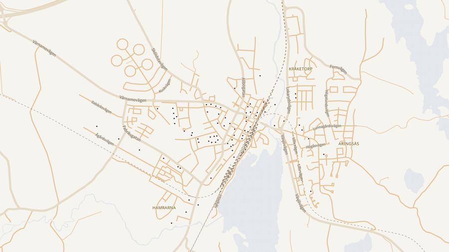 Punktkarta över skyddsrum