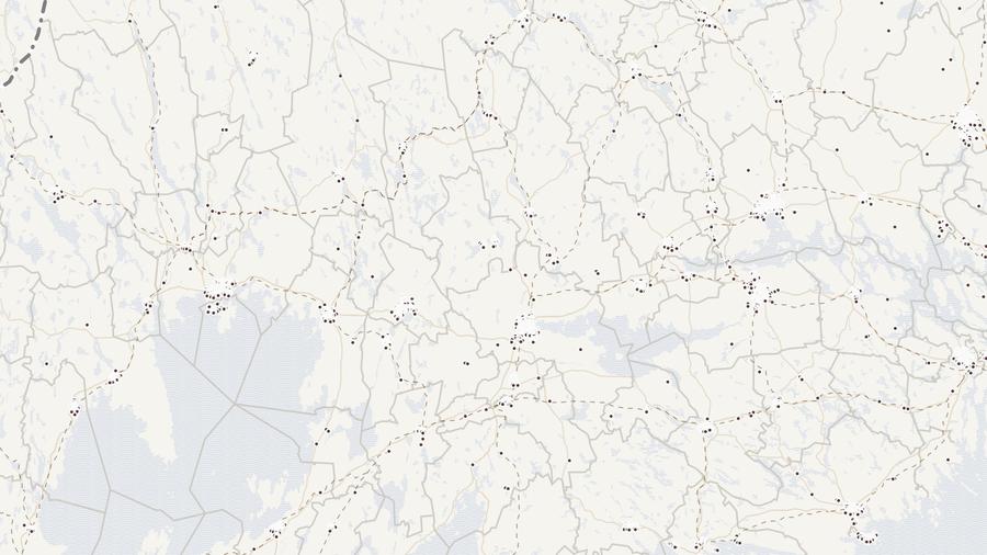 Punktkarta över skyddsrum