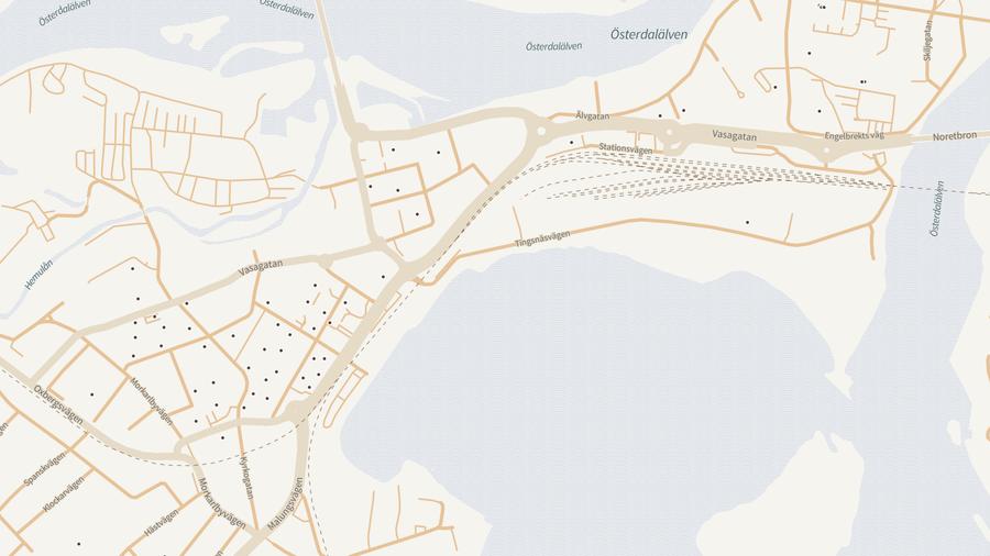 Punktkarta över skyddsrum