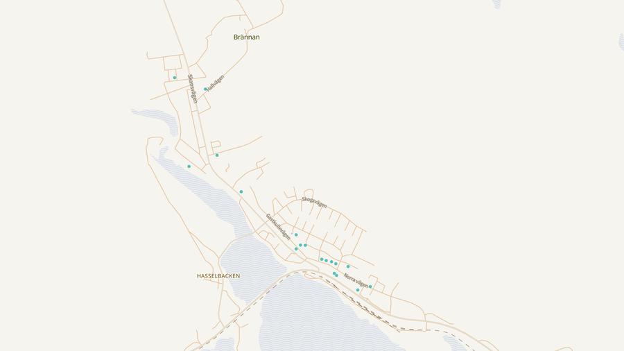 Punktkarta över skyddsrum