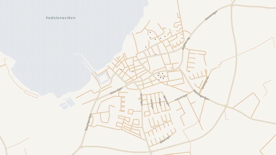 Punktkarta över skyddsrum