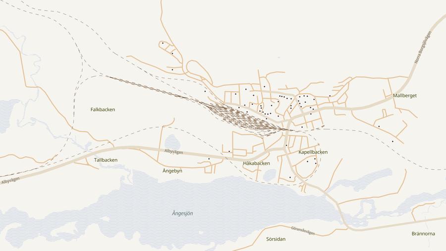 Punktkarta över skyddsrum