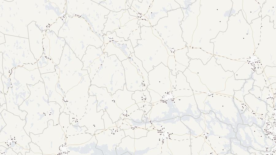 Punktkarta över skyddsrum