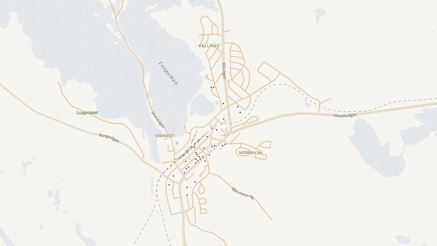 Punktkarta över skyddsrum