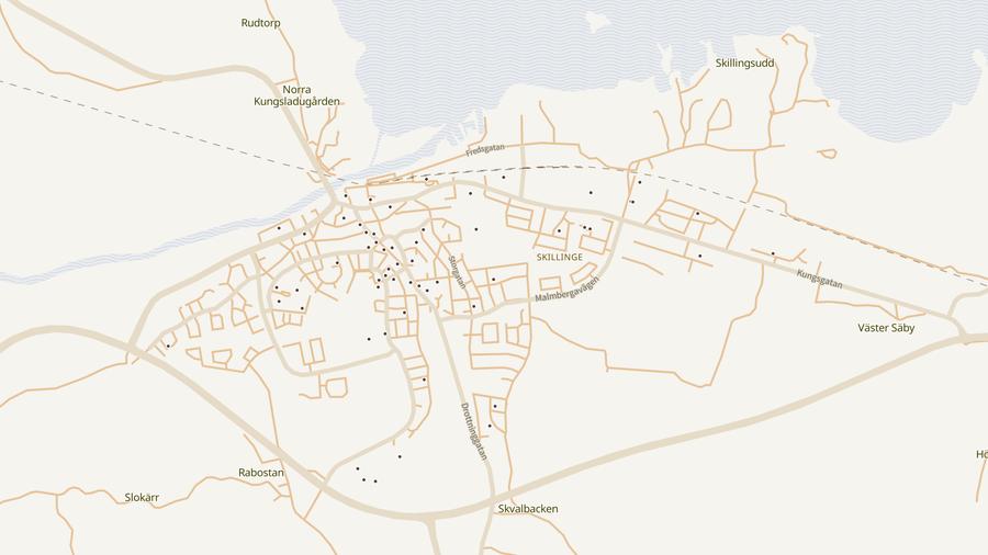 Punktkarta över skyddsrum