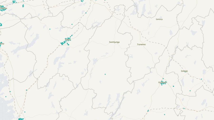 Punktkarta över skyddsrum