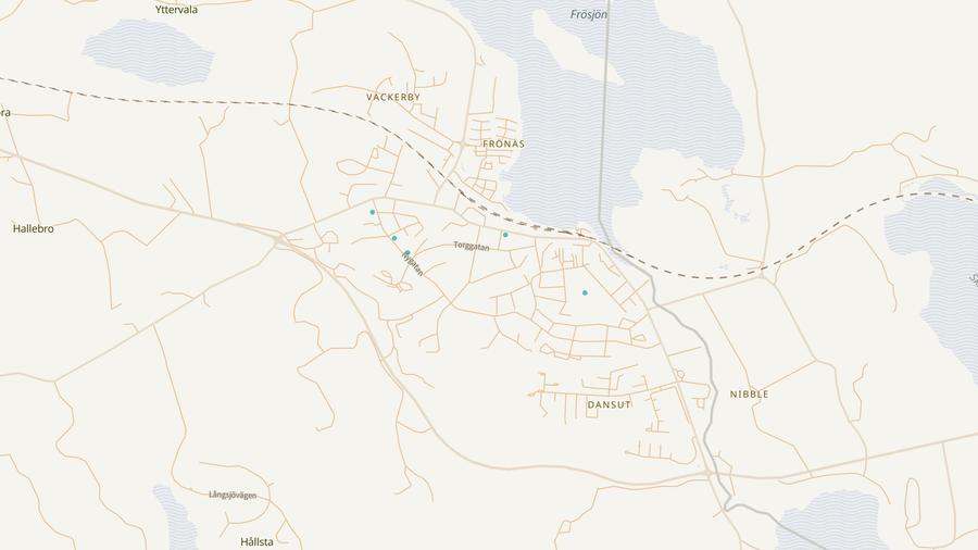 Punktkarta över skyddsrum