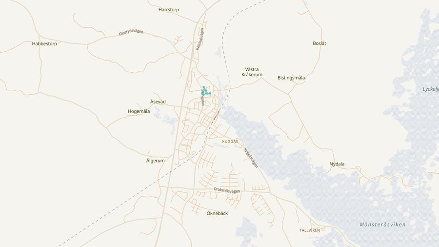 Punktkarta över skyddsrum