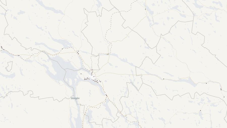 Punktkarta över skyddsrum