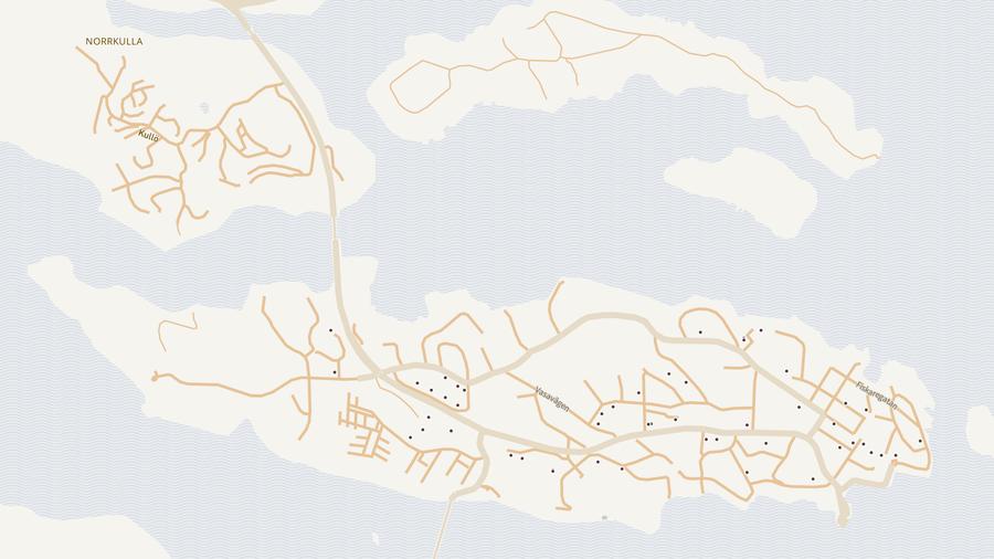 Punktkarta över skyddsrum