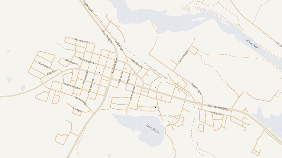 Punktkarta över skyddsrum