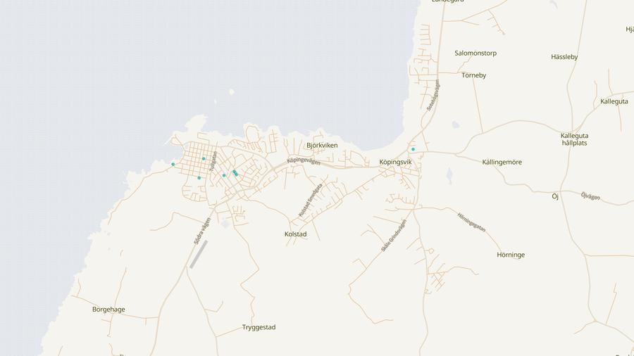 Punktkarta över skyddsrum