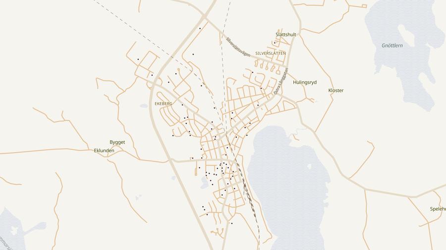 Punktkarta över skyddsrum