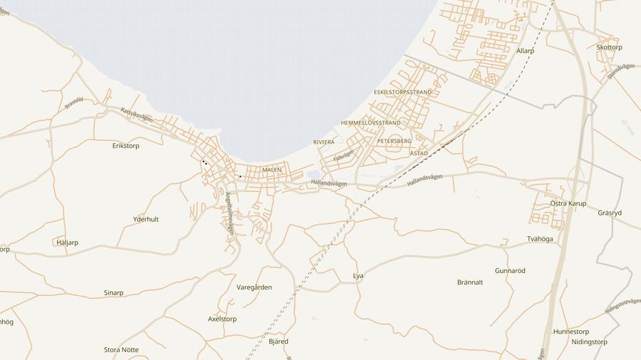 Punktkarta över skyddsrum