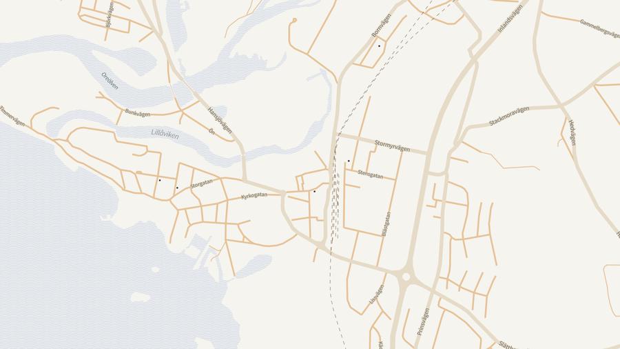 Punktkarta över skyddsrum