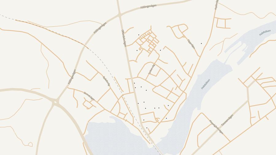 Punktkarta över skyddsrum