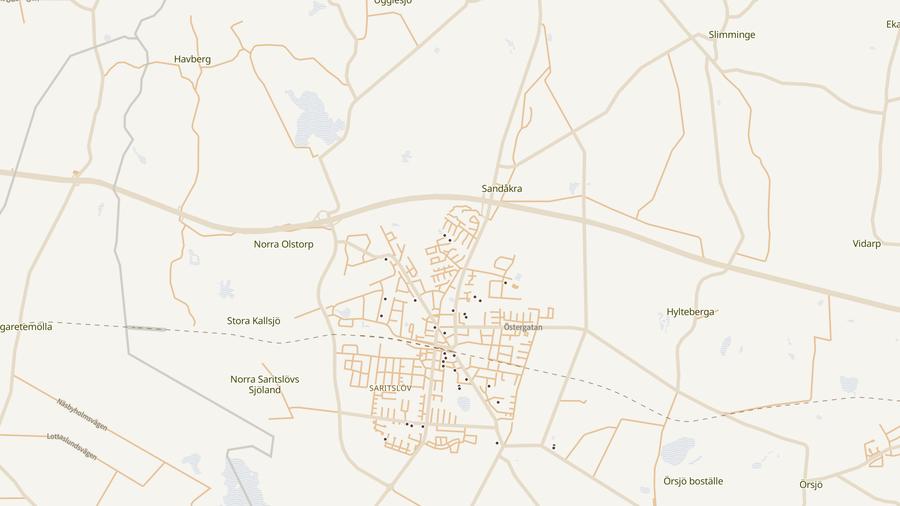 Punktkarta över skyddsrum