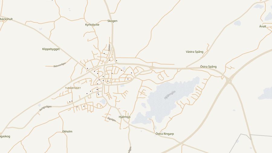 Punktkarta över skyddsrum