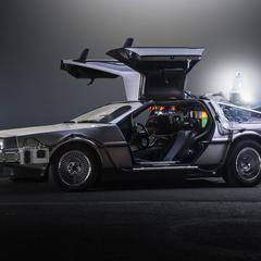En modifierad Delorean DMC-12
