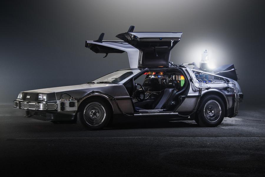 En modifierad Delorean DMC-12
