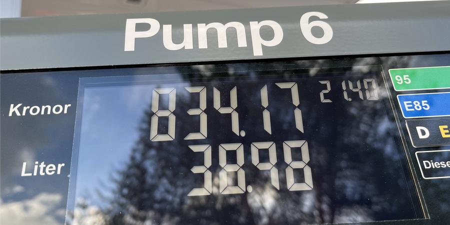 Bensinpriserna påverkar olika delar av landet på olika sätt