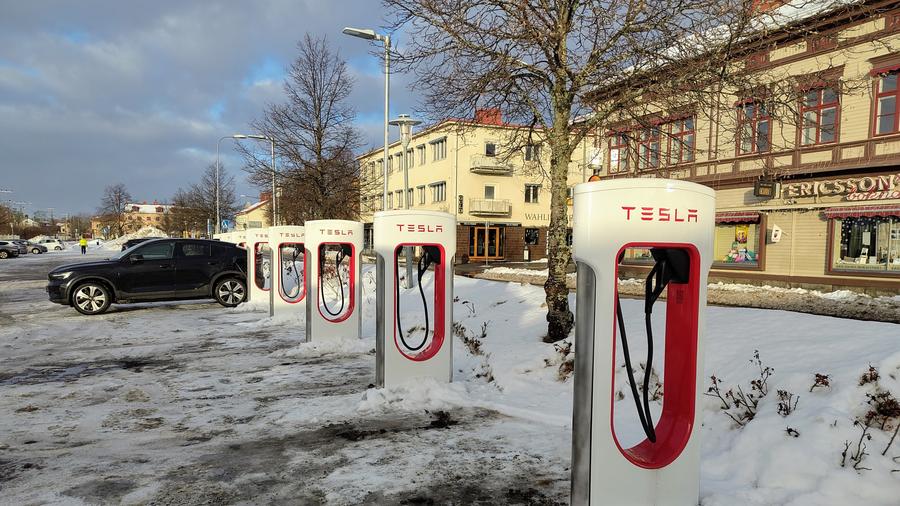 Laddstation i Ljusdal