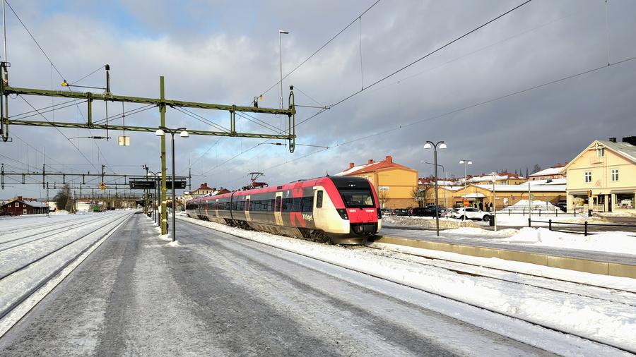 Järnvägsstationen i Ljusdal