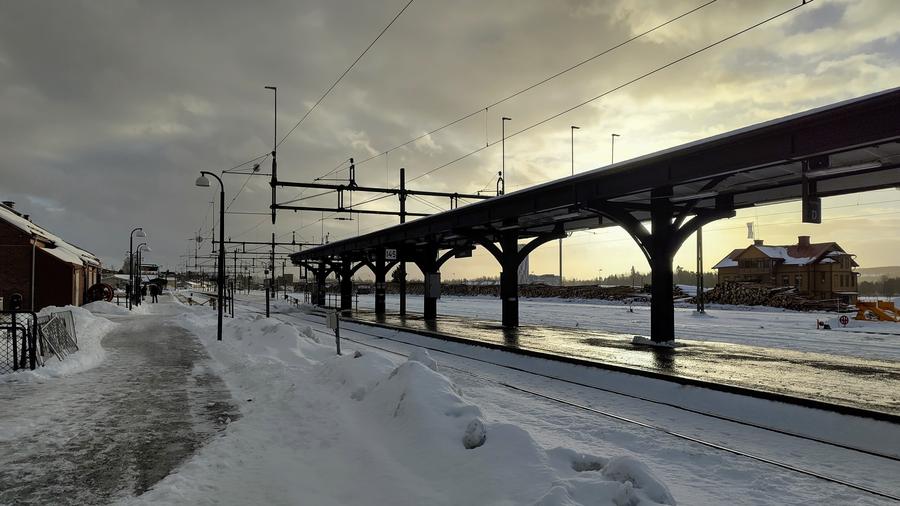 Järnvägsstationen i Ljusdal