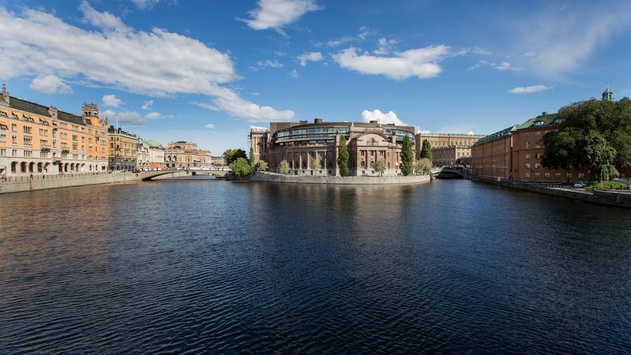 Riksdagshuset i Stockholm.